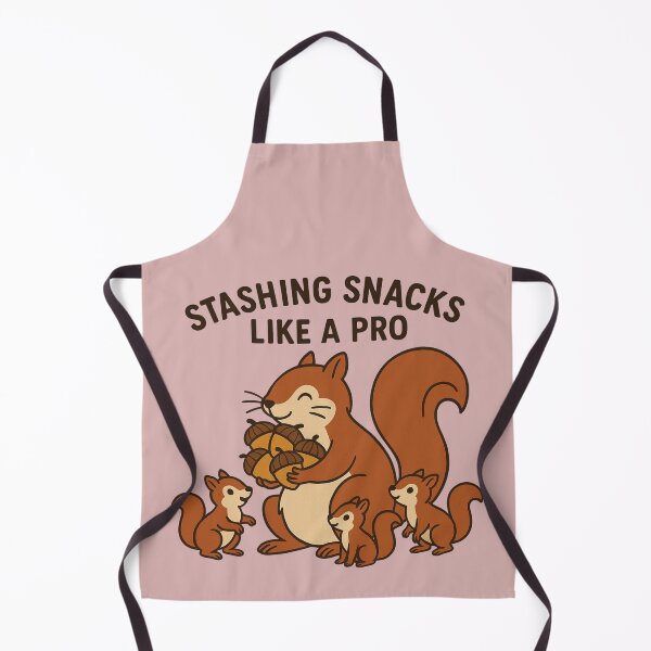 Item preview, Stashing Snacks Like a Pro – Funny Squirrel Parenting Design designed and sold by Meandmyshop.