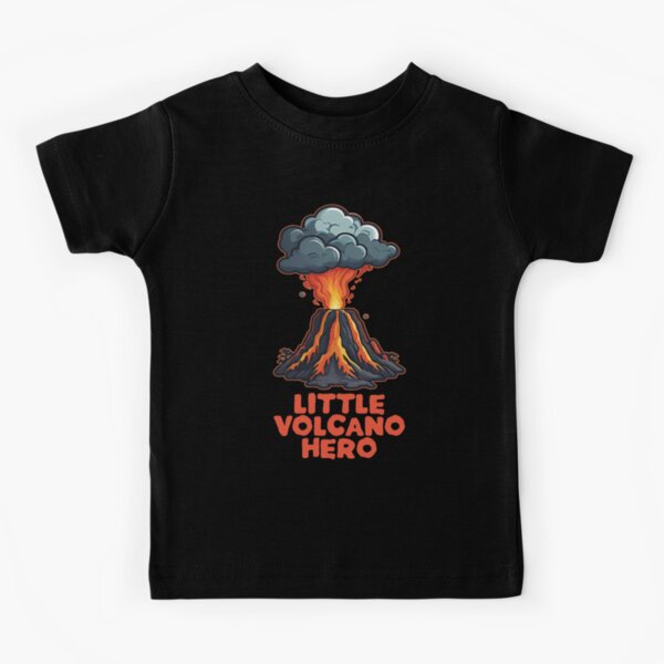 Item preview, Kids Volcano Hero Cartoon Vulcanic Eruption designed and sold by Carl's Clothing.