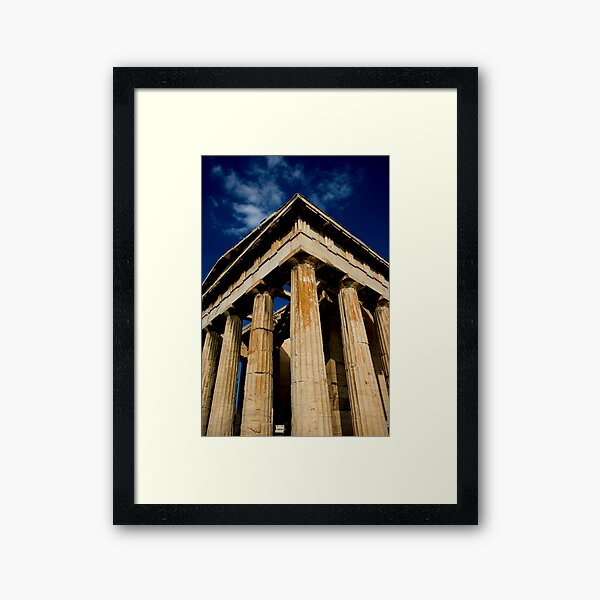 Pilars of Time Framed Art Print