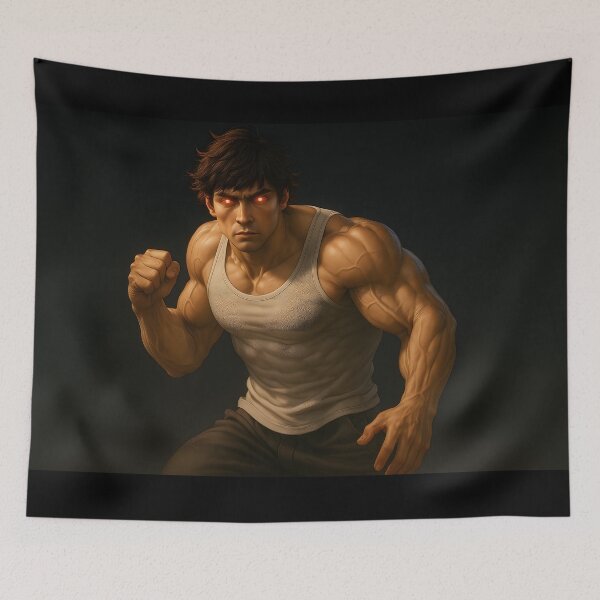 Item preview, Baki hanma designed and sold by BigArtistLeia.