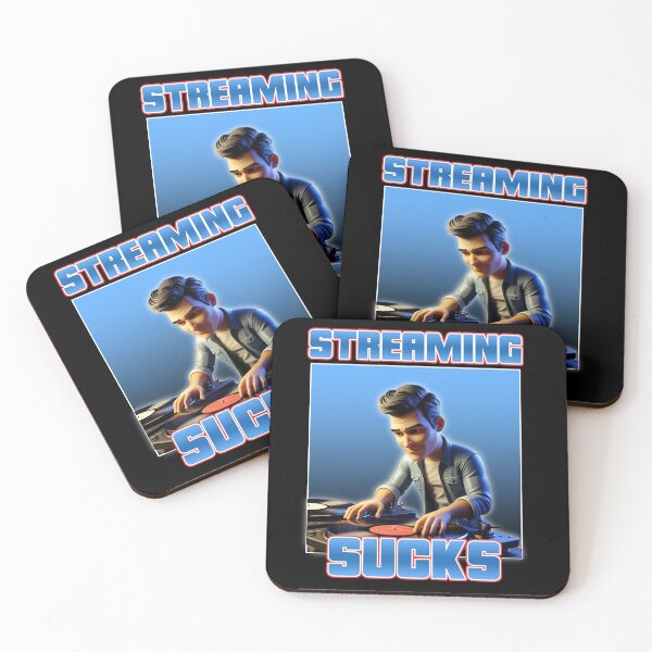 Item preview, Streaming Sucks (Vinyl Record Lover) designed and sold by Danny's Tees.