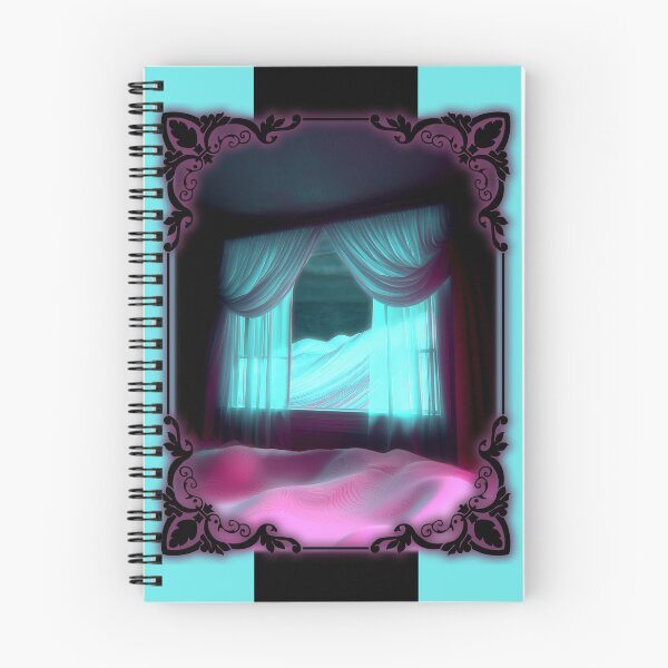 Item preview, Velvet Traps & Midnight Whispers – Spiral Notebook (DayDreams) designed and sold by RadReverie.