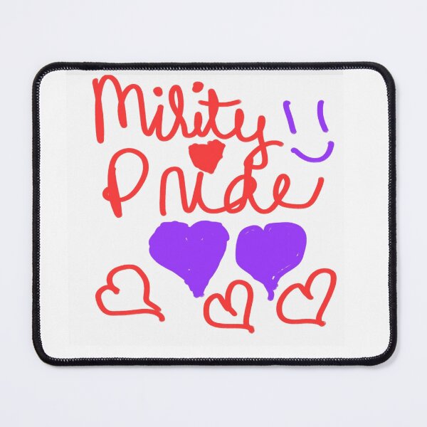 Item preview, MILITARY PRIDE PURPLE HEARTS RED HEARTS designed and sold by Artqween .