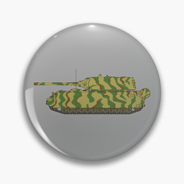 Item preview, Stealthy German Maus Tank Side View Camouflage designed and sold by FAawRay.