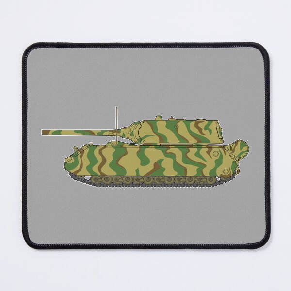 Item preview, Stealthy German Maus Tank Side View Camouflage designed and sold by FAawRay.