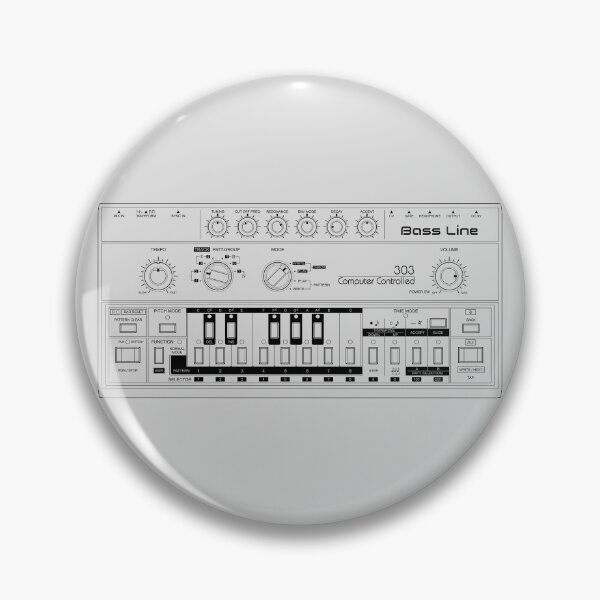 Item preview, 303 Bass Line Wireframe designed and sold by Sitchko.