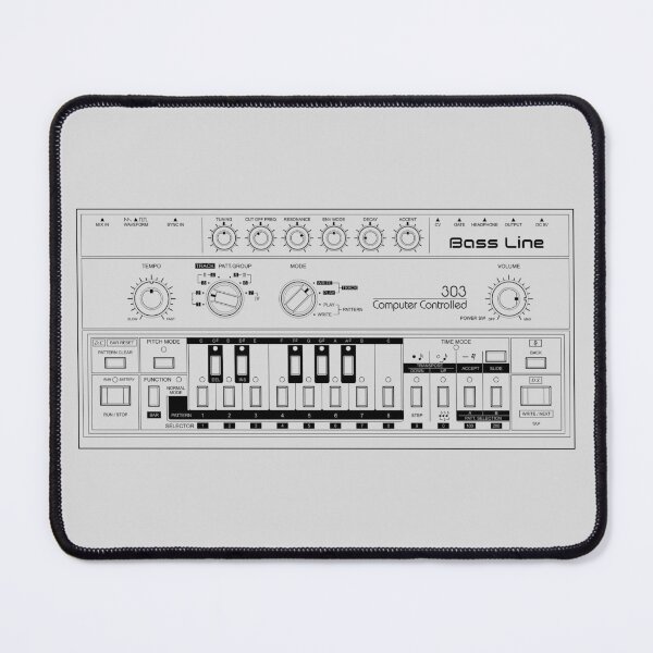 Item preview, 303 Bass Line Wireframe designed and sold by Sitchko.