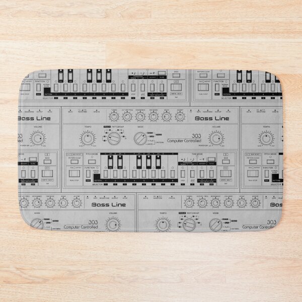 Item preview, 303 Bass Line Wireframe designed and sold by Sitchko.