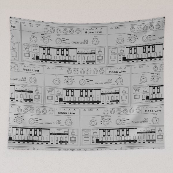 Item preview, 303 Bass Line Wireframe designed and sold by Sitchko.