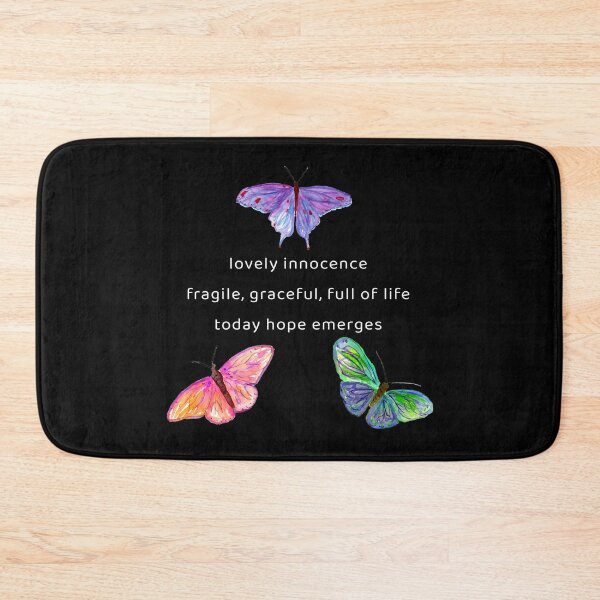 Item preview, Innocence Blooms Butterfly Haiku designed and sold by daphsam.