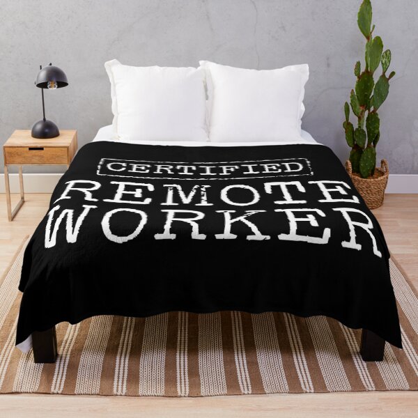 Item preview, Certified Remote Worker designed and sold by teesaurus.