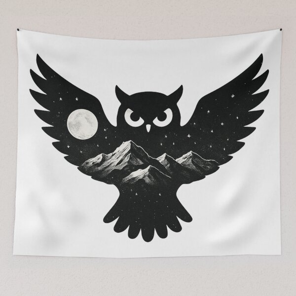 Item preview, owl designed and sold by mayhaku.