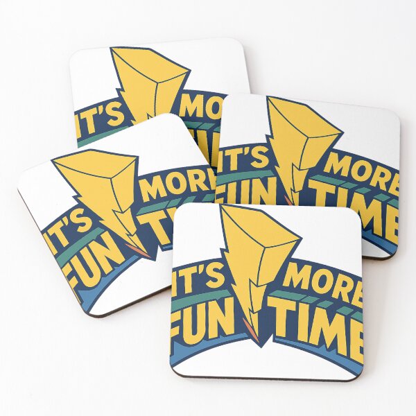 Item preview, It's More Fun Time! designed and sold by OX_Bigly's Nerd Culture Designs.
