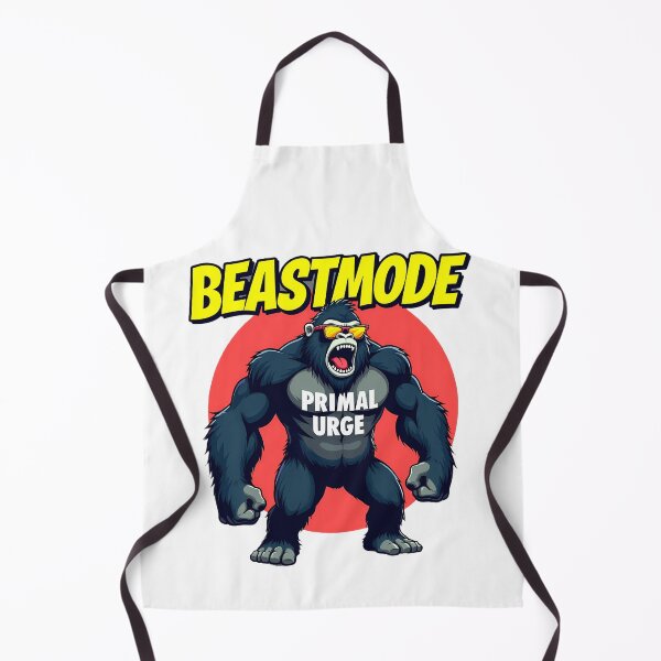 Item preview, Beastmode Gorilla Primal Urge Fitness Graphic designed and sold by tonyartprints.