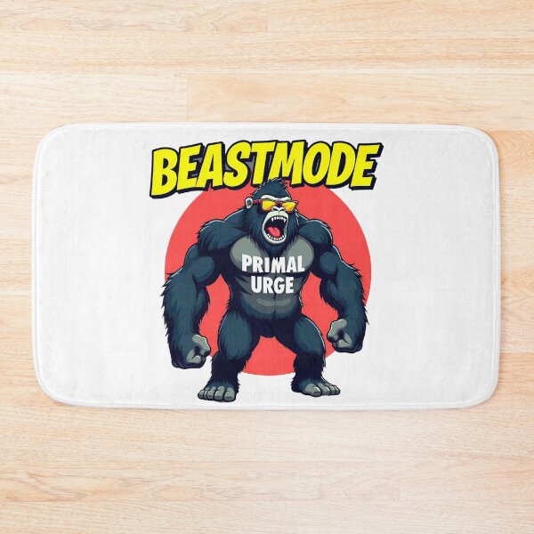 Item preview, Beastmode Gorilla Primal Urge Fitness Graphic designed and sold by tonyartprints.