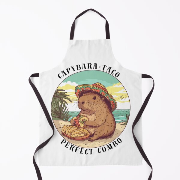Item preview, Capybara + Taco = Perfect Combo designed and sold by JRprojects.