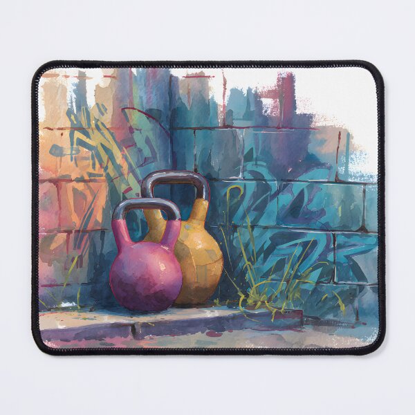 Item preview, kettlebell folk art  designed and sold by Artania21.