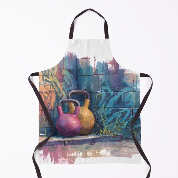 Item preview, kettlebell folk art designed and sold by Artania21.