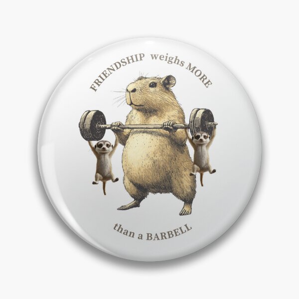 Item preview, Friendship Weighs More Than A Barbell Funny Gifts designed and sold by JRprojects.