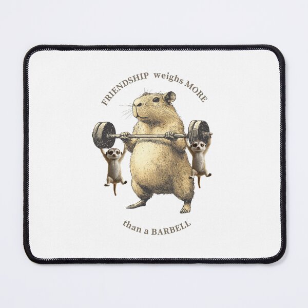 Item preview, Friendship Weighs More Than A Barbell Funny Gifts designed and sold by JRprojects.