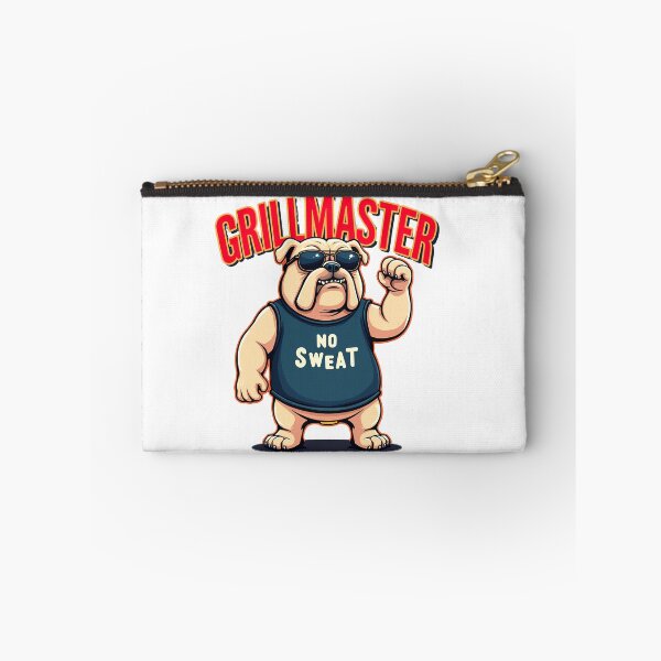 Item preview, Grillmaster Bulldog “No Sweat” BBQ Graphic designed and sold by tonyartprints.