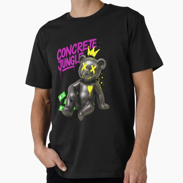 Item preview, Urban Neon Concrete Jungle Teddy Bear designed and sold by AtuqStudio.