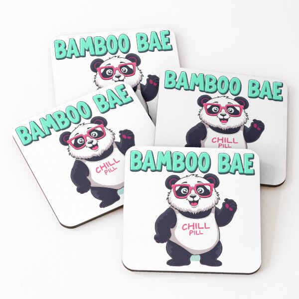 Item preview, Bamboo Bae Panda “Chill Pill” Graphic designed and sold by tonyartprints.