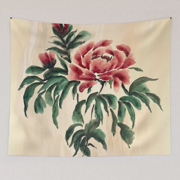Item preview, japanese flowers designed and sold by DariaCeppelli.