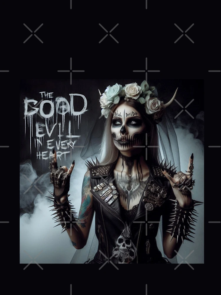 Thumbnail 4 of 4, iPhone Case, Gothic Lady Dead Rocker designed and sold by Voodoo Store Paranormal Collections.