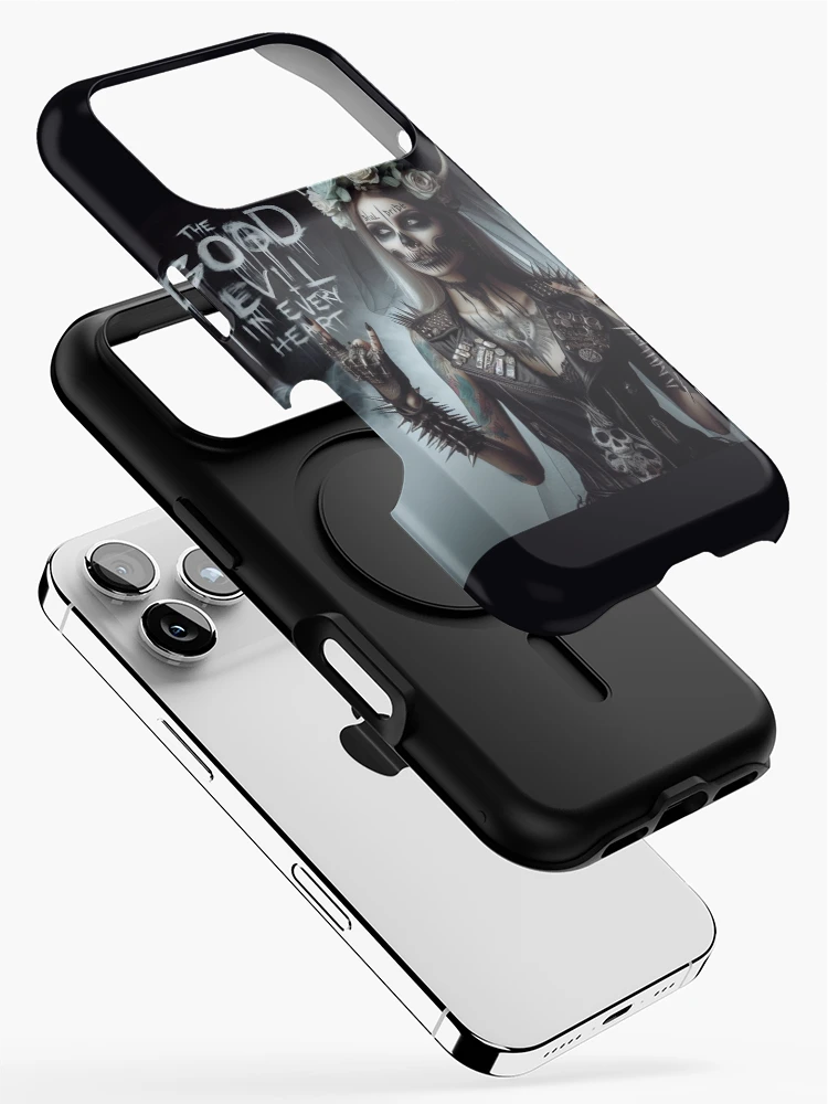 Thumbnail 2 of 4, iPhone Case, Gothic Lady Dead Rocker designed and sold by Voodoo Store Paranormal Collections.