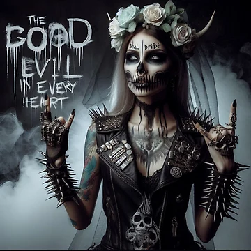 Artwork thumbnail, Gothic Lady Dead Rocker by Voodoo Store Paranormal Collections