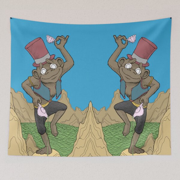 Item preview, Monkey Tea designed and sold by ColarteGayart.