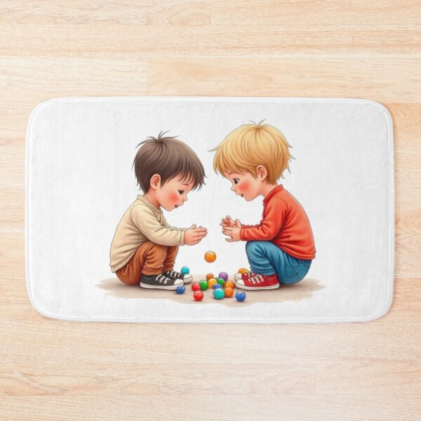 Item preview, Timeless Playtime – Nostalgic Marble Games for Kids designed and sold by Neonyx2020.
