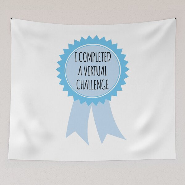 Item preview, I completed a virtual challenge designed and sold by teesaurus.