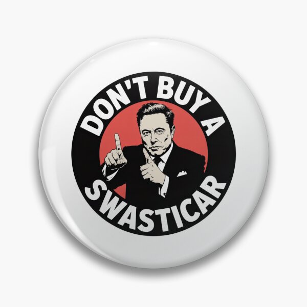 Item preview, Don't Buy A Swasticar | Anti-Elon,Anti-Tesla,Anti-Cybertruck, anti elon tesla, anti elon for tesla designed and sold by Mateusz Majcherek.