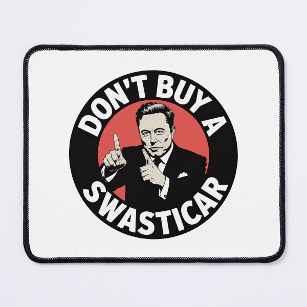Item preview, Don't Buy A Swasticar | Anti-Elon,Anti-Tesla,Anti-Cybertruck, anti elon tesla, anti elon for tesla designed and sold by Mateusz Majcherek.