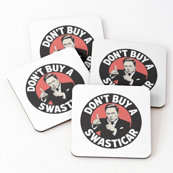 Item preview, Don't Buy A Swasticar | Anti-Elon,Anti-Tesla,Anti-Cybertruck, anti elon tesla, anti elon for tesla designed and sold by Mateusz Majcherek.