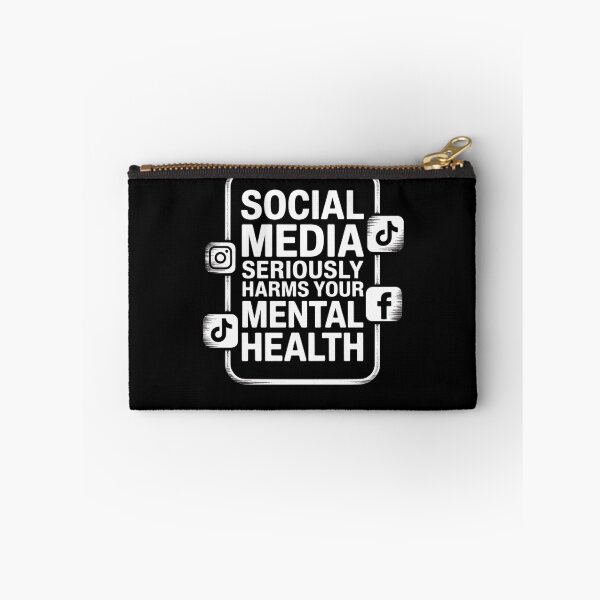 Item preview, Social media seriously harms your mental health designed and sold by Mateusz Majcherek.