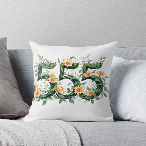 Item preview, Angel Number 555 – CHANGE with Orange Gerberas designed and sold by SolaoLab.