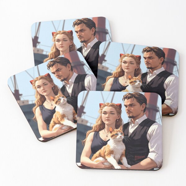 Item preview, Romance on Deck - Titanic Vibes with a Furry Companion designed and sold by NEKKI Originals.