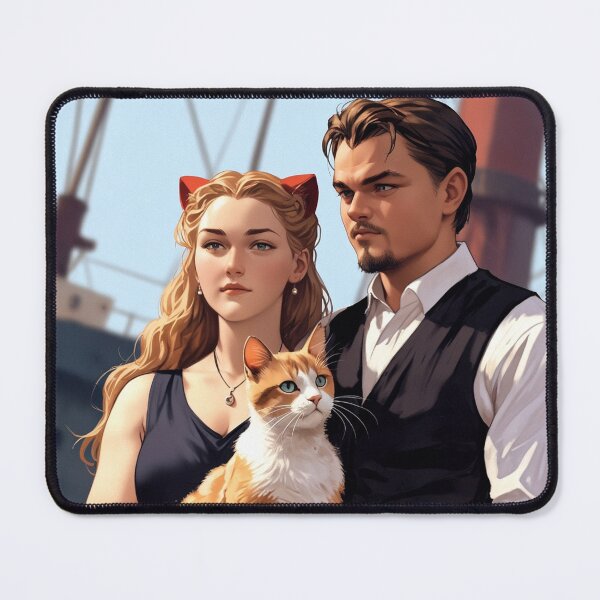Item preview, Romance on Deck - Titanic Vibes with a Furry Companion designed and sold by NEKKI Originals.