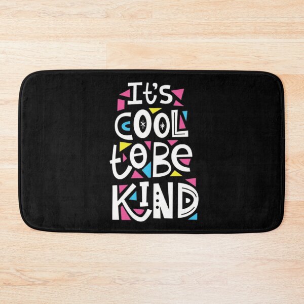 Item preview, It's Cool To Be Kind - Sticker Positif Rétro Années 90 - Motivation & Good Vibes designed and sold by MeowLoka ⭐⭐⭐⭐.