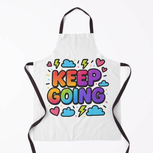 Item preview, Keep Going Colorful Motivational Art designed and sold by MysticArtisan.