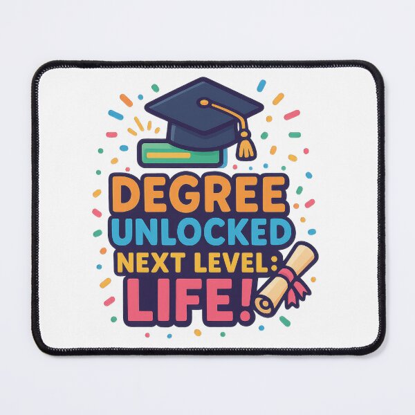 Item preview, Graduation cap with diploma and humorous text design designed and sold by DadGenX.