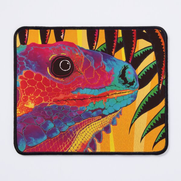 Item preview, Iguana - "Close Encounter with Tree Frog" designed and sold by 141Gifts.