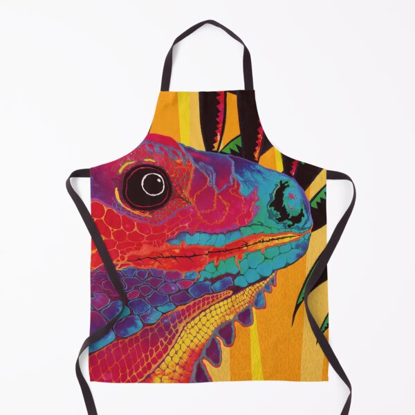 Item preview, Iguana - "Close Encounter with Tree Frog" designed and sold by 141Gifts.
