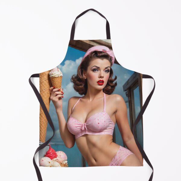 Item preview, 1940s Ice Cream Pin Up designed and sold by MissSaylor.