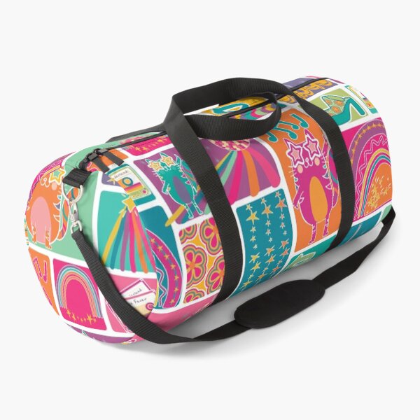 Item preview, Le Chat Discotheque-Disco Kitty Party-Retro Rainbow Palette designed and sold by Annette Chabidon Studio.