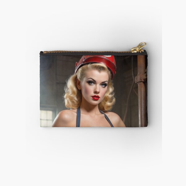 Item preview, 1940s Blonde Mechanic Pin Up designed and sold by MissSaylor.