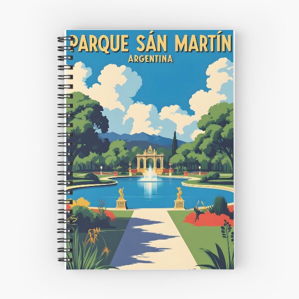 Artikelvorschau, Parque San Martin Argentinien Vintage Reisetourismus entworfen und verkauft von TravelersGems.